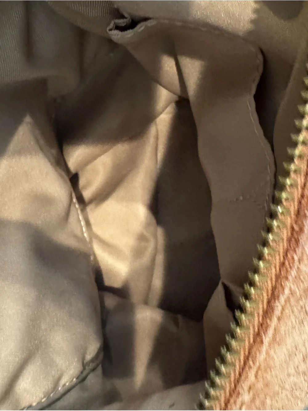 The Sak leather Suede feel Crossbody Shoulder Bag in Rust, new no tags